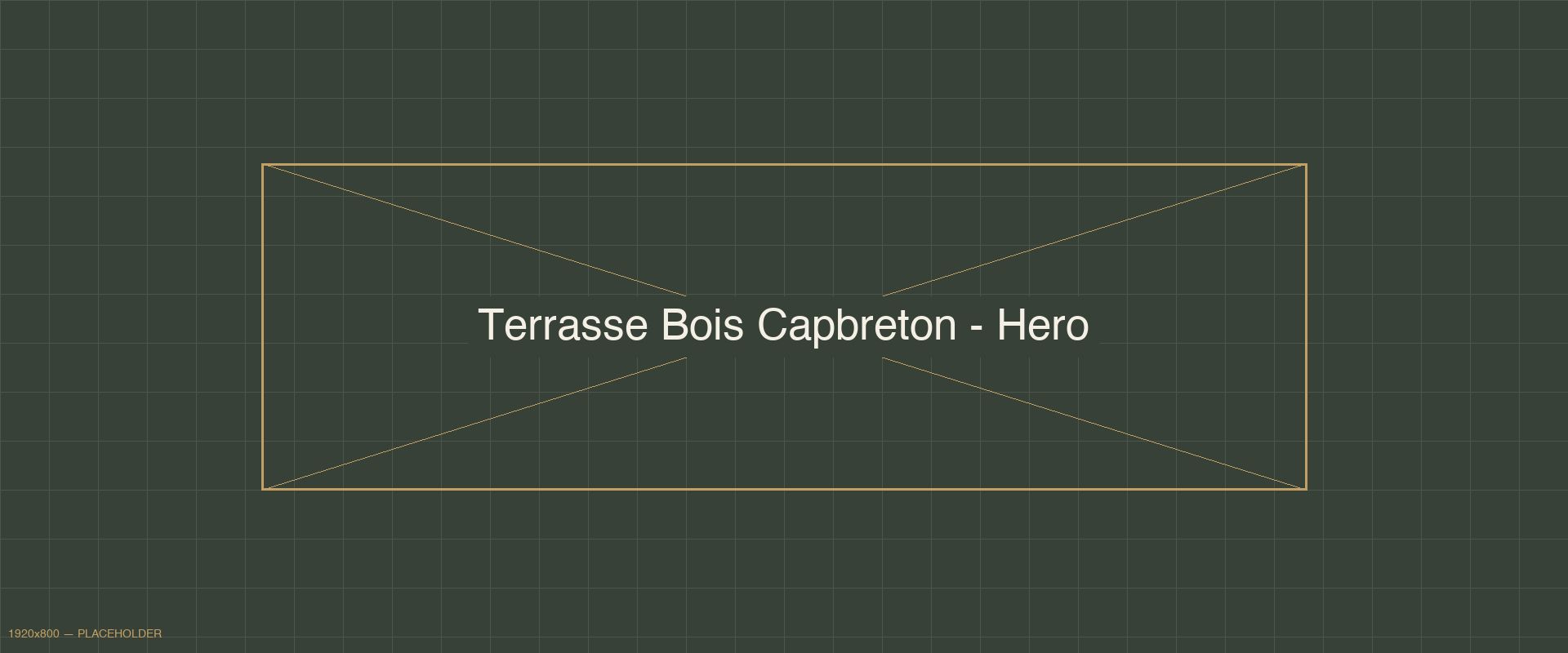 Terrasse bois entretenue face à l'océan à Capbreton